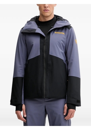 Rossignol Rochrun logo-detail hooded skI jacket - Grey