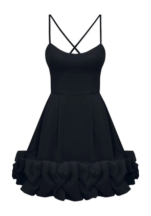 POST MERIDIEM backless bustier mini dress - Black