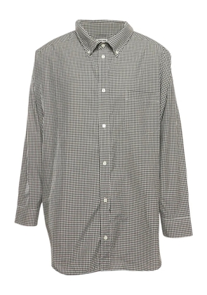 Balenciaga Pre-Owned gingham shirt - Black