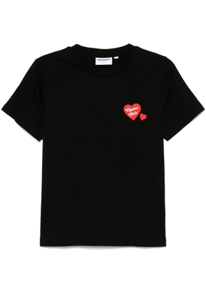 CHOCOOLATE logo-patch T-shirt - Black