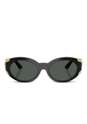 Versace Eyewear Medusa round-frame sunglasses - Black