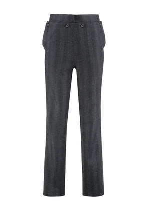 BATAKOVIC Belgrade striped-pattern trousers - Grey