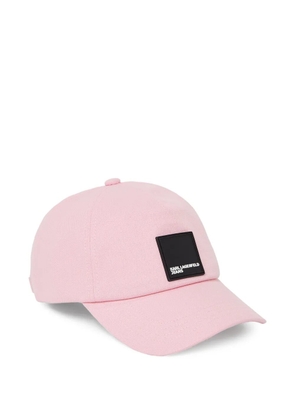Karl Lagerfeld Jeans box logo cap - Pink