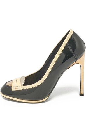 Saint Laurent Pre-Owned patent-leather pumps - Black