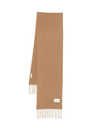 Marc O'Polo fringed scarf - Brown