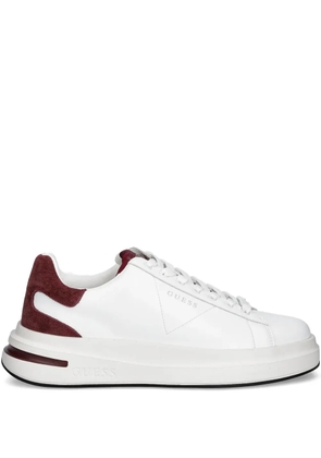 GUESS USA logo-patch sneakers - White