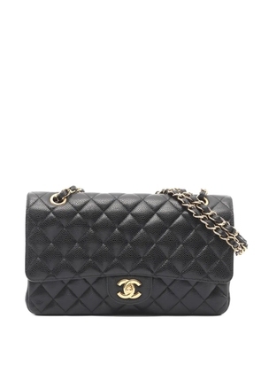 CHANEL Pre-Owned 2010-2011 Matelasse flap chain-strap shoulder bag - Black
