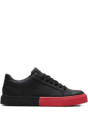 Hide&Jack logo-motif sneakers - Black