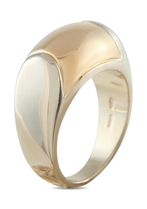 Bvlgari Pre-Owned 18K yellow gold Tronchetto ring