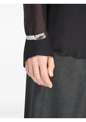 DRIES VAN NOTEN hammered bracelet - Silver