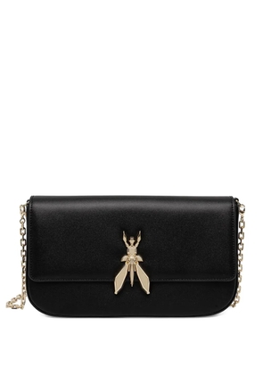 Patrizia Pepe appliqué chain satchel - Black