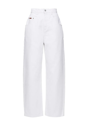 No44 Ellis high-waisted jeans - White