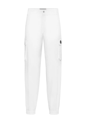 Philipp Plein cargo trousers - White