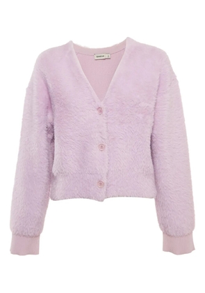 Simkhai 2000s faux-fur cardigan - Pink