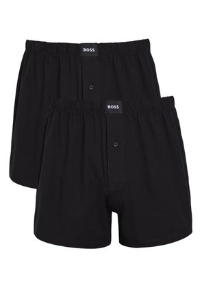 BOSS cotton boxers (pack of two) - Black