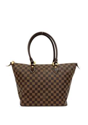 Louis Vuitton Pre-Owned 2008 Damier Ebene Saleya MM tote bag - Brown