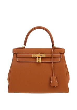 Hermès Pre-Owned Kelly 28 two-way handbag - Brown