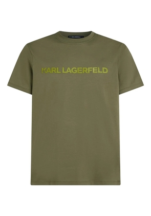 Karl Lagerfeld logo-print T-shirt - Green
