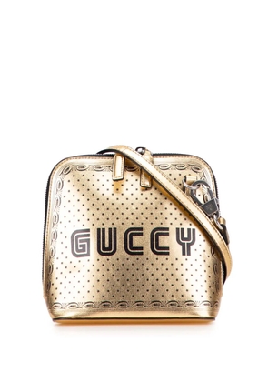 Gucci Pre-Owned 2016-2025 Mini Calfskin Guccy Sega crossbody bag - Gold