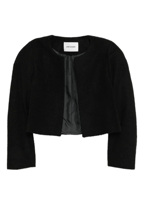 Low Classic exaggerated-shoulder jacket - Black