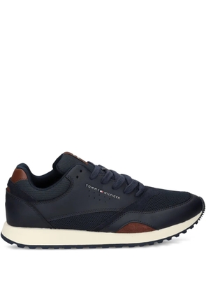 Tommy Hilfiger leather panelled sneakers - Blue