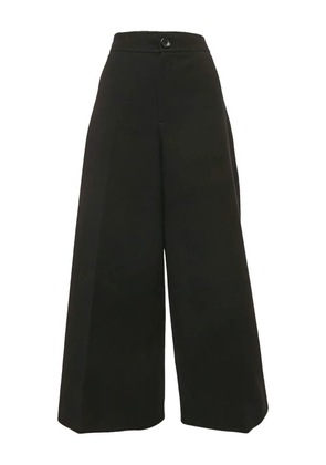 JOSEPH tailored wide-leg trousers - Black