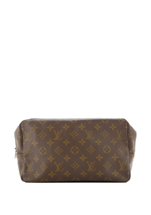 Louis Vuitton Pre-Owned Trousse Toiletry Monogram Canvas 28 pouch - Brown