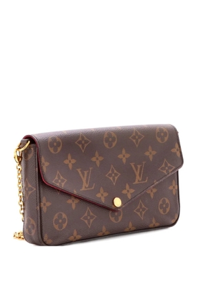 Louis Vuitton Pre-Owned Felicie Pochette Monogram Canvas crossbody bag - Brown