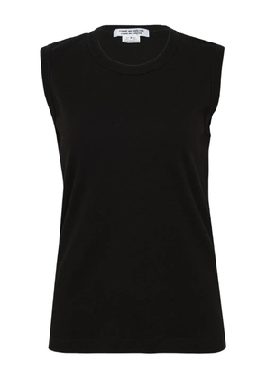 Comme Des Garçons Comme Des Garçons cotton sleeveless vest - Black