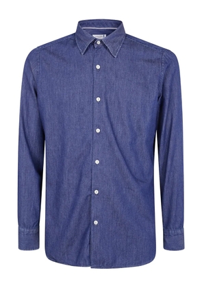 Tintoria Mattei button-up denim shirt - Blue