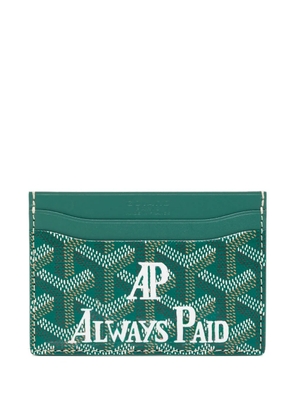Goyard Pre-Owned Customised Saint-Suplice cardholder - Green
