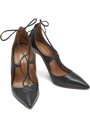 Aquazzura Christy pointed-toe heeled pumps - Black