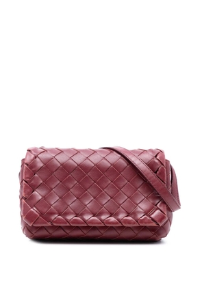 Bottega Veneta Pre-Owned 2012-2025 Mini Nappa Intrecciato crossbody bag - Red
