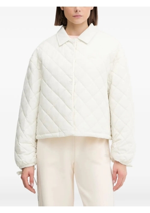 GUESS USA Quilted collared jacket - White
