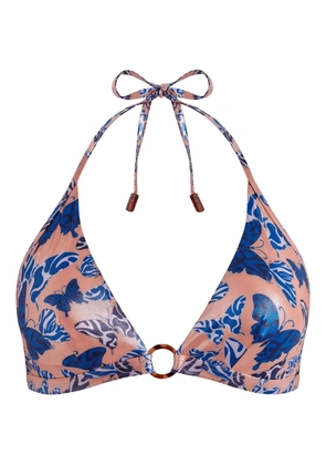 Vilebrequin halter butterfly bikini top - Neutrals