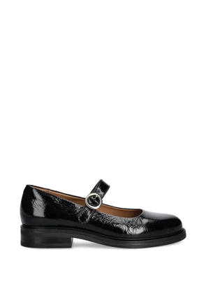 BILLI BI buckle-strap ballet flats - Black