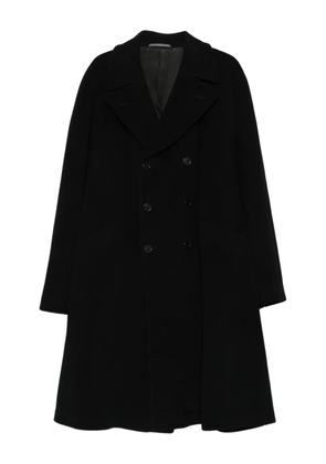 Romeo Gigli Pre-Owned 1990s ROMEO GIGL Idouble-breasted coat - Black