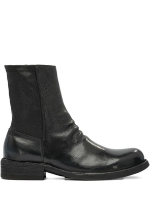 Officine Creative Legrand leather ankle boots - Black