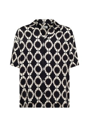 Laneus patterned shirt - Black