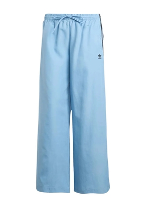 adidas 3-stripes wide-leg trousers - Blue