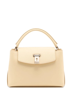 Bally small Lock Me leather tote bag - Neutrals