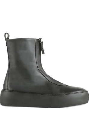 Hogl Dylan platform zip-up ankle boots - Black