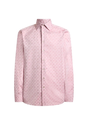 ETRO fil coupé paisley motif shirt - Pink