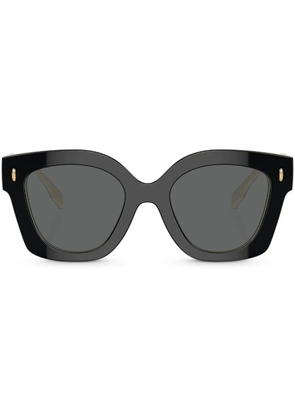Tory Burch Miller Pushed square-shape sunglasses - Black