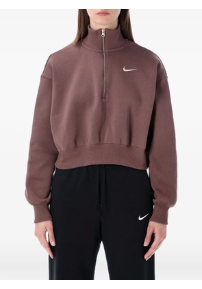 Nike half-zip sweatshirt - Brown