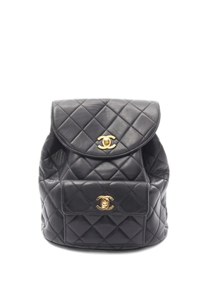 CHANEL Pre-Owned 1994-1996 matelasse quilted backpack - Black