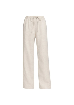 Reformation Olina drawstring trousers - Neutrals