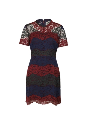 SANDRO Rodney lace dress - Blue