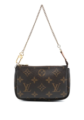Louis Vuitton Pre-Owned 2008 Monogram Mini Pochette Accessoires handbag - Brown