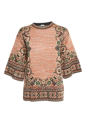 Missoni Pre-Owned floral-pattern knitted top - Neutrals